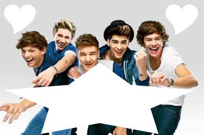 One Direction<3 Fotomontāža