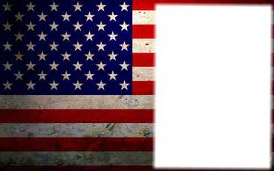 drapeau américain Fotómontázs
