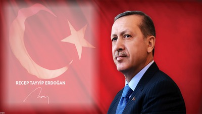 Recep Tayip Erdoğan Fotomontage