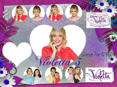 Violetta 3 !! Fotomontage
