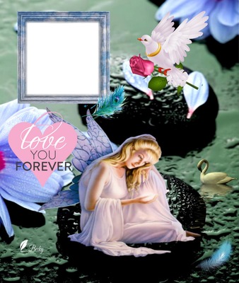 love you forever Fotomontage