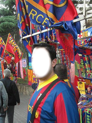 barcelona Photomontage