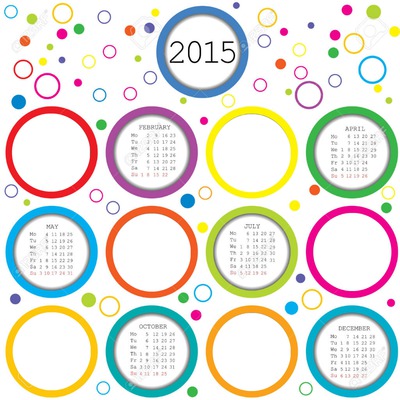 calendrier 2015 Fotomontažas