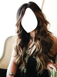 Demi  Lovato's face Montage photo
