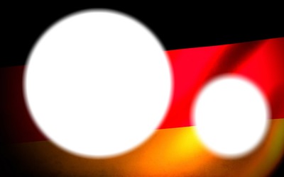 Germany flag Fotomontāža