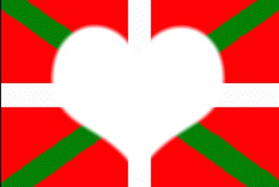drapeau basque Photo frame effect