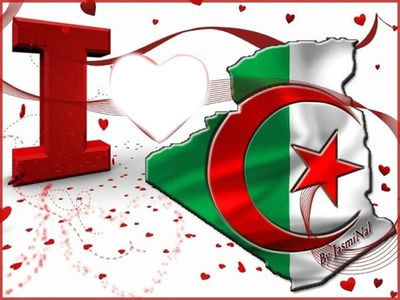 I <3 Algérie Fotomontage