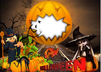 Halloween Fotomontáž