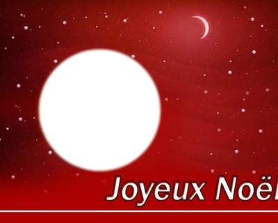 joyeux noel Fotomontáž