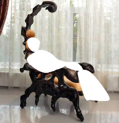 chaise Fotomontage