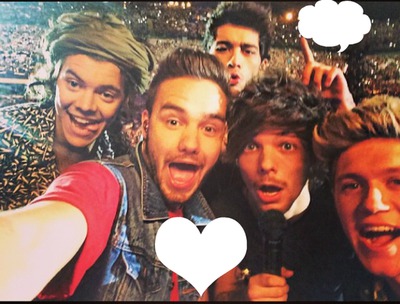 One Direction Music Photo frame effect