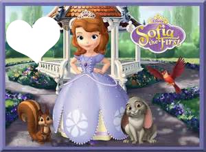 Sofia the first Photo frame effect