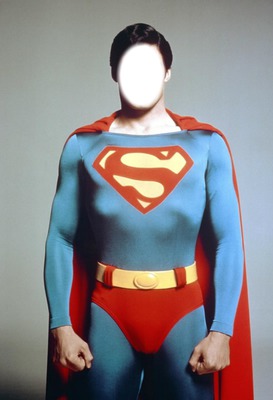 Superman Fotomontāža