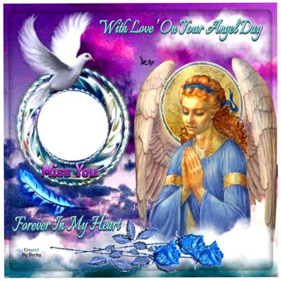 angel day blessings Photomontage