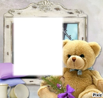 frame bear Fotomontaggio
