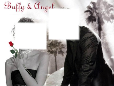 buffy & angel Fotomontáž