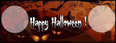 couverture halloween Montage photo