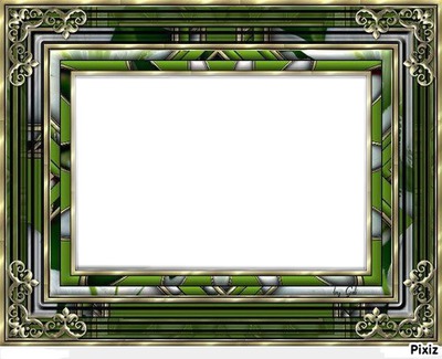 *cadre Bambou* Photo frame effect