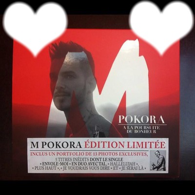 Album M Pokora (Réédition) Photomontage