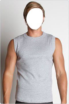 MUSCLE SHIRT Fotomontage