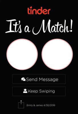 Tinder its a match