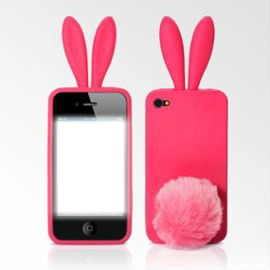 Le Phone Lapin Photo frame effect