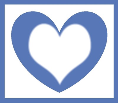 Coração Azul Fotomontāža