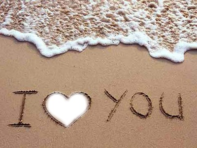 i love you Montage photo