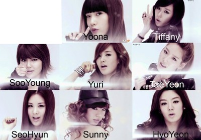 Girls' Generation Fotomontaż
