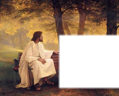 JESUS PREDICADOR Fotomontaż