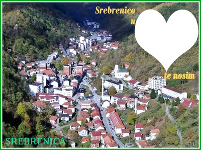 Srebrenica Φωτομοντάζ