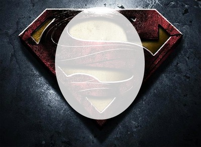 logo superman version 2 Fotomontasje