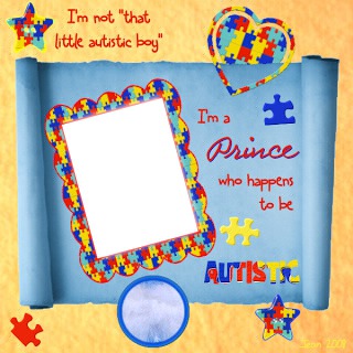 Autism Prince Fotomontáž