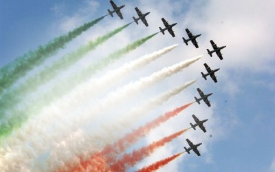 Tricolore  Italiano Fotomontáž