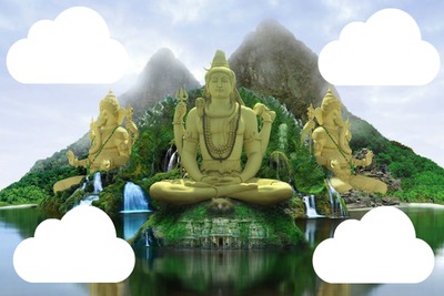 bouddha Valokuvamontaasi