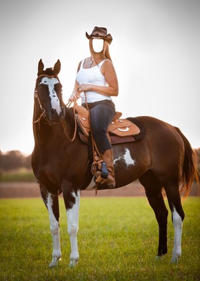 Cowgirl Фотомонтаж