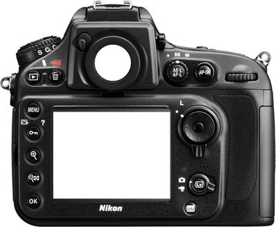Nikon D800 Fotomontāža