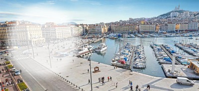 Marseille Фотомонтажа