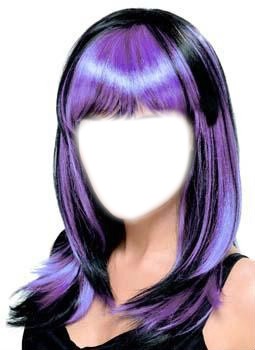 violette Fotomontage