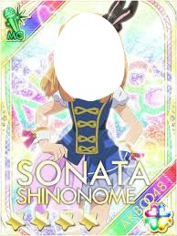 Sonata Shinonome Φωτομοντάζ