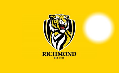 richmond tigers Montaje fotografico