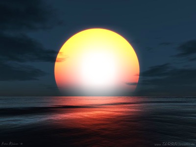 sunset Photomontage