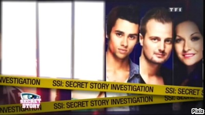 secret story investigation Photo frame effect