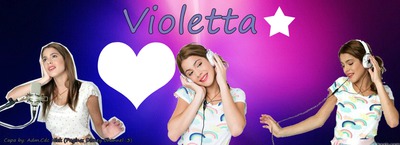 capa-violetta-si es por amor Fotomontagem
