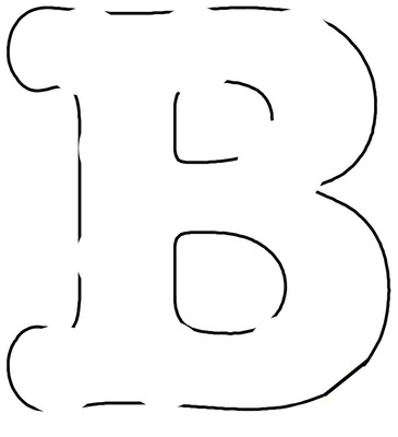 lettre B Φωτομοντάζ