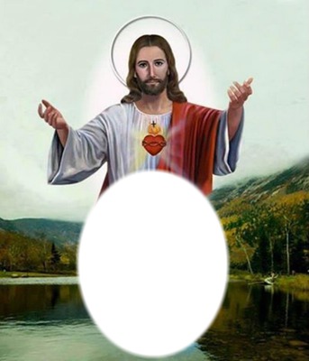 JESUS Fotomontasje