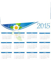 Calendar 2015 Фотомонтажа