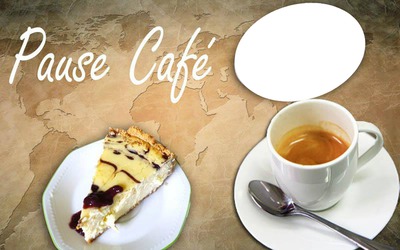 cafe Fotomontage