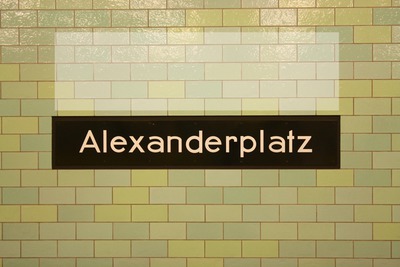 Alexanderplatz フォトモンタージュ