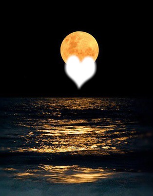 un soir de nouvelle lune Photomontage